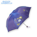 Cadre de Mesdames de Mode Métal Personnalisé Publicité En Gros Standard Pluie Parapluie Prix Meilleur Mini Pliable Voyage Parapluie 3 Pli